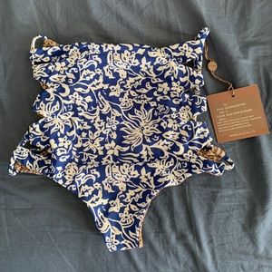 Acacia Queens Bottom in Blue Batik size SMALL